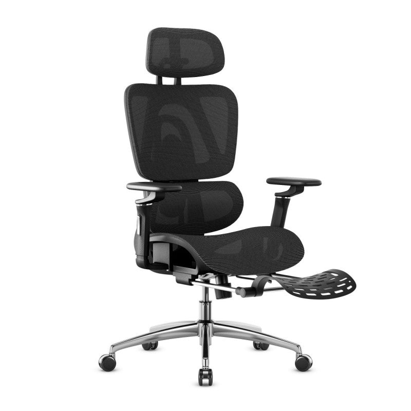 Fotel biurowy z podnóżkiem Mark Adler Expert 7.9 Black