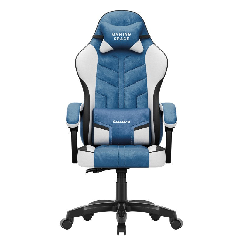 Fotel gamingowy welurowy Huzaro Force 2.7 Blue