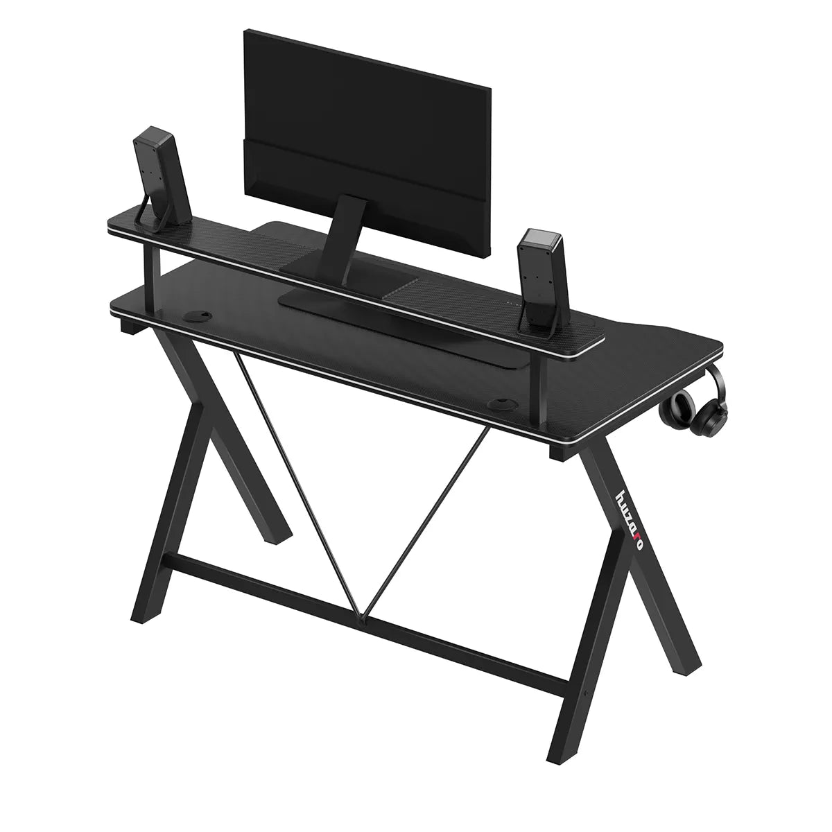Gaming-Schreibtisch 120 cm Huzaro Hero 1.9 Schwarz