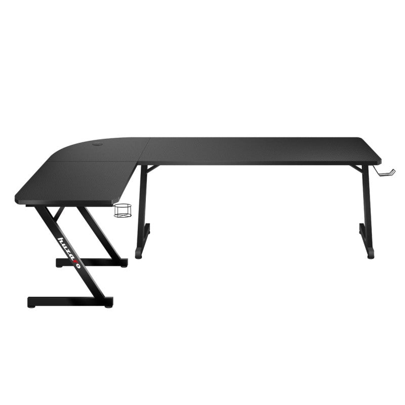 Gaming-Eckschreibtisch Huzaro Hero 7.0 Black 154 cm