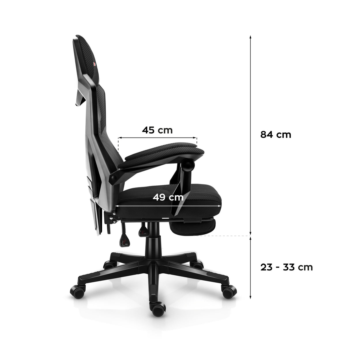 Gaming-Sessel Huzaro Combat 3.1 Carbon