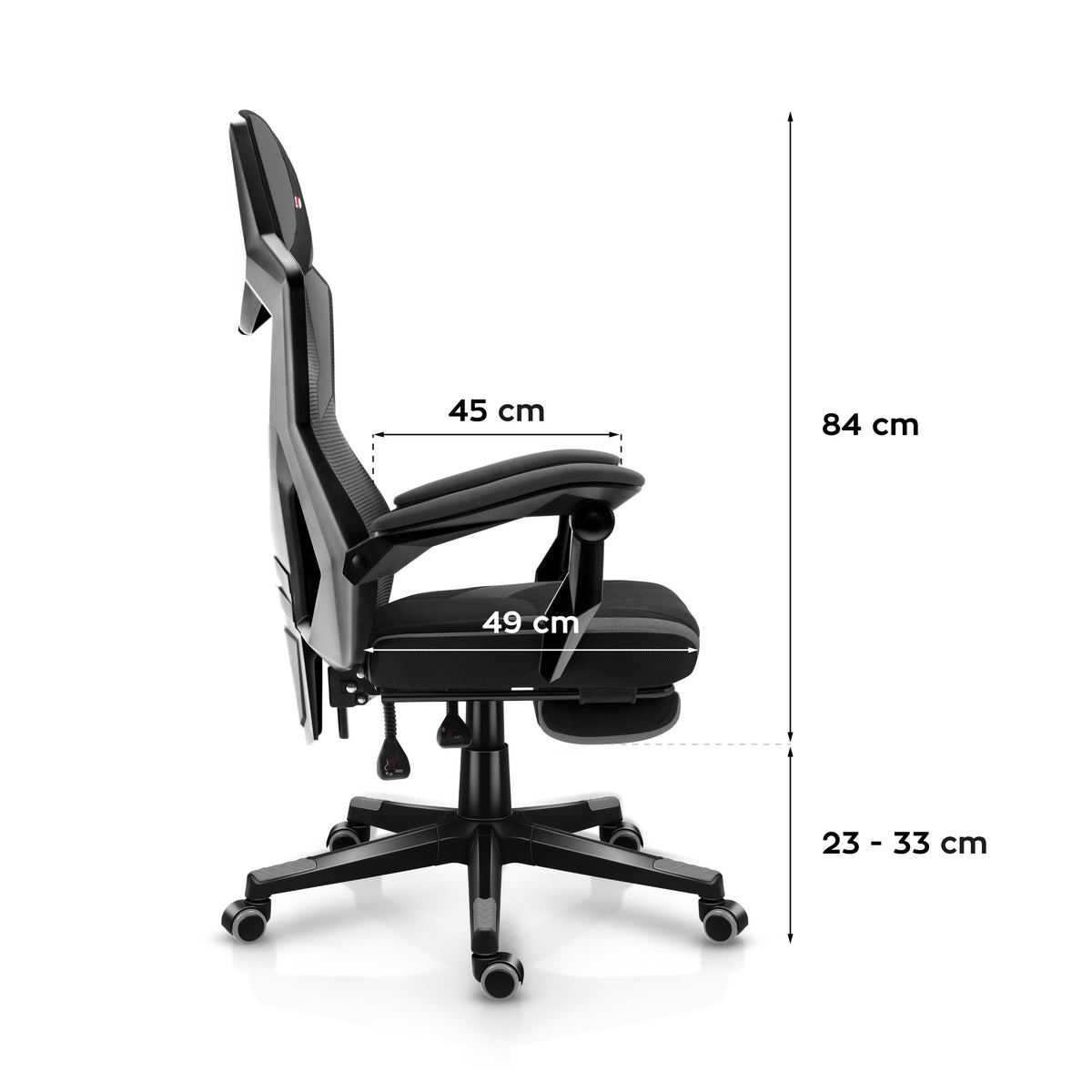 Gaming-Sessel Huzaro Combat 3.1 Grey