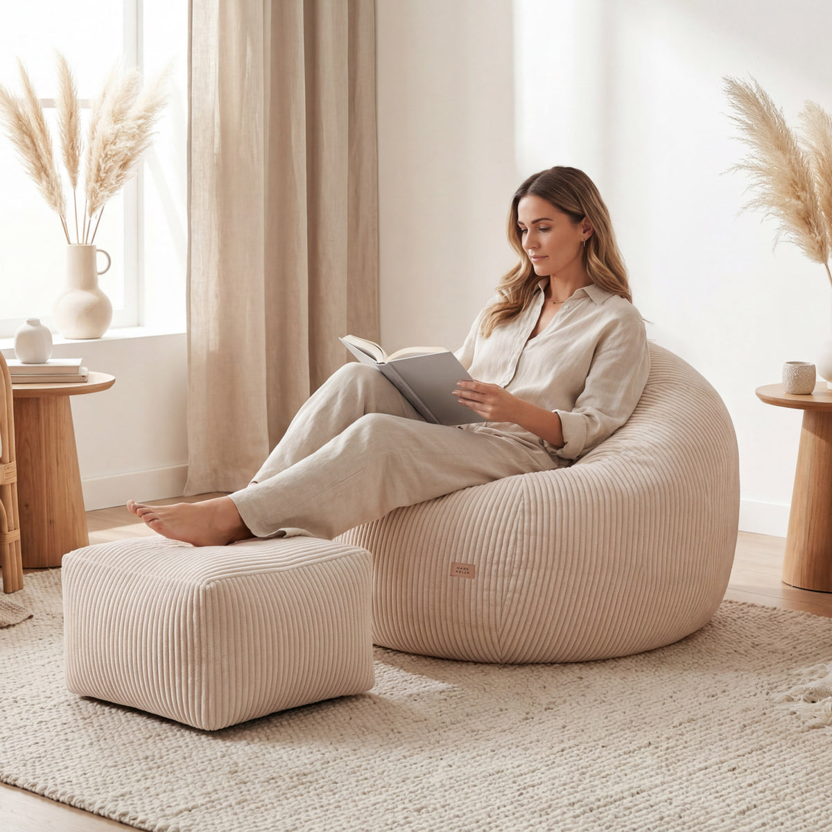 Hocker Pouffe - Ihr Platz zum Entspannen