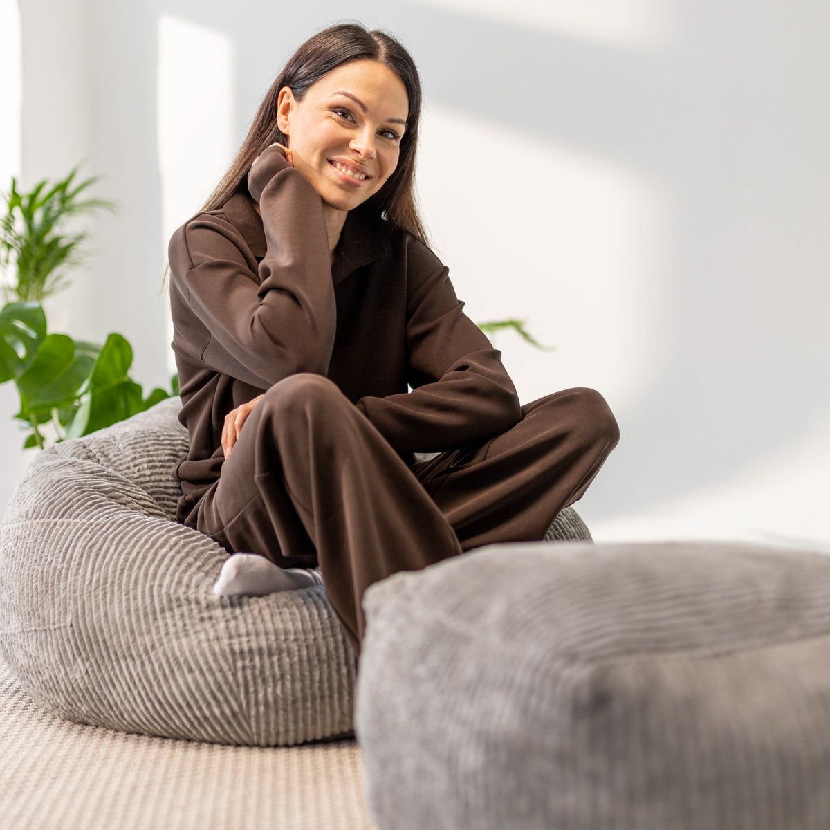 Hocker Pouffe - Ihr Platz zum Entspannen