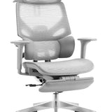 Ergonomischer Bürostuhl mit Fußstütze Mark Adler Expert 8.7 Grey Mesh