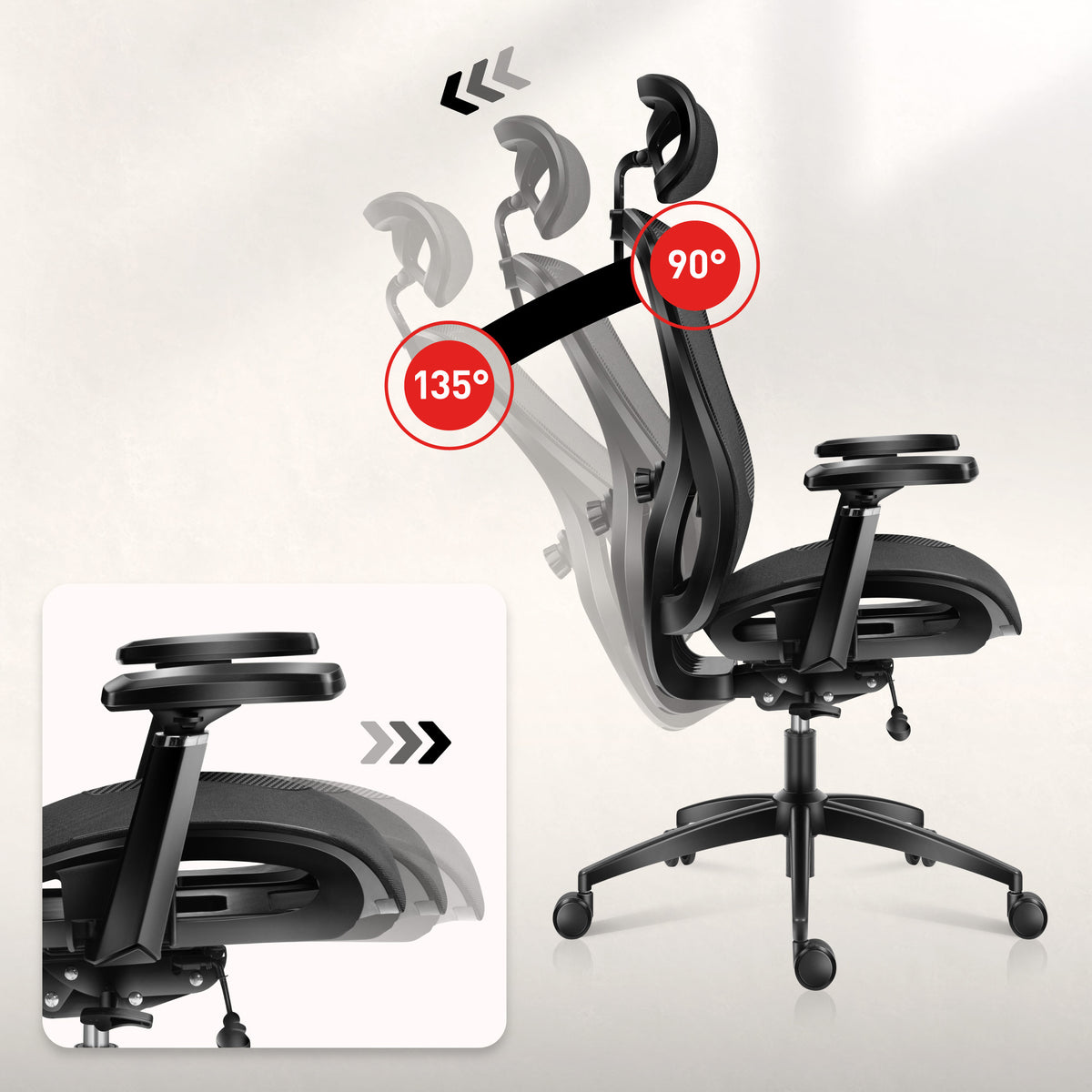 Slide-Technologie und die SeatRest-Funktion