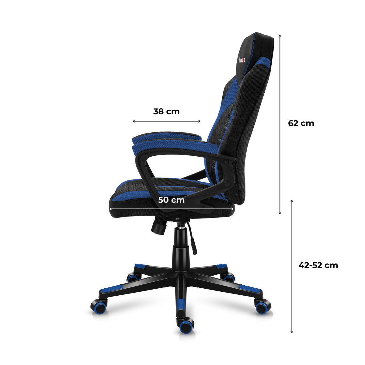 Gaming-Stuhl HUZARO FORCE 2.5 Blue Mesh