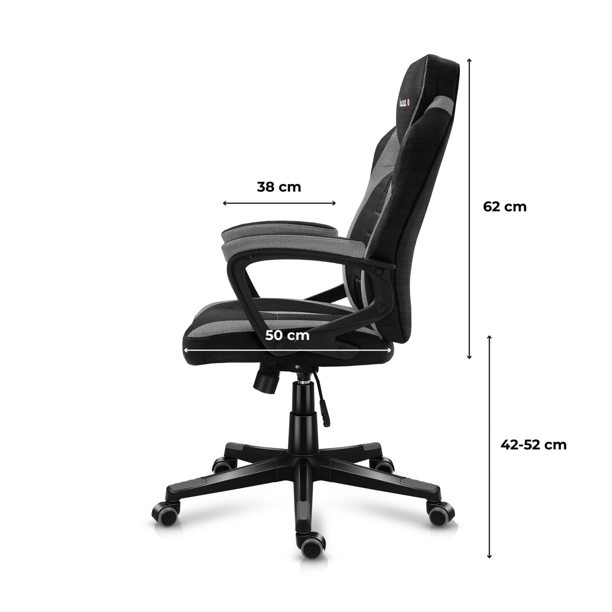 Gaming-Sessel HUZARO FORCE 2.5 Grey Mesh