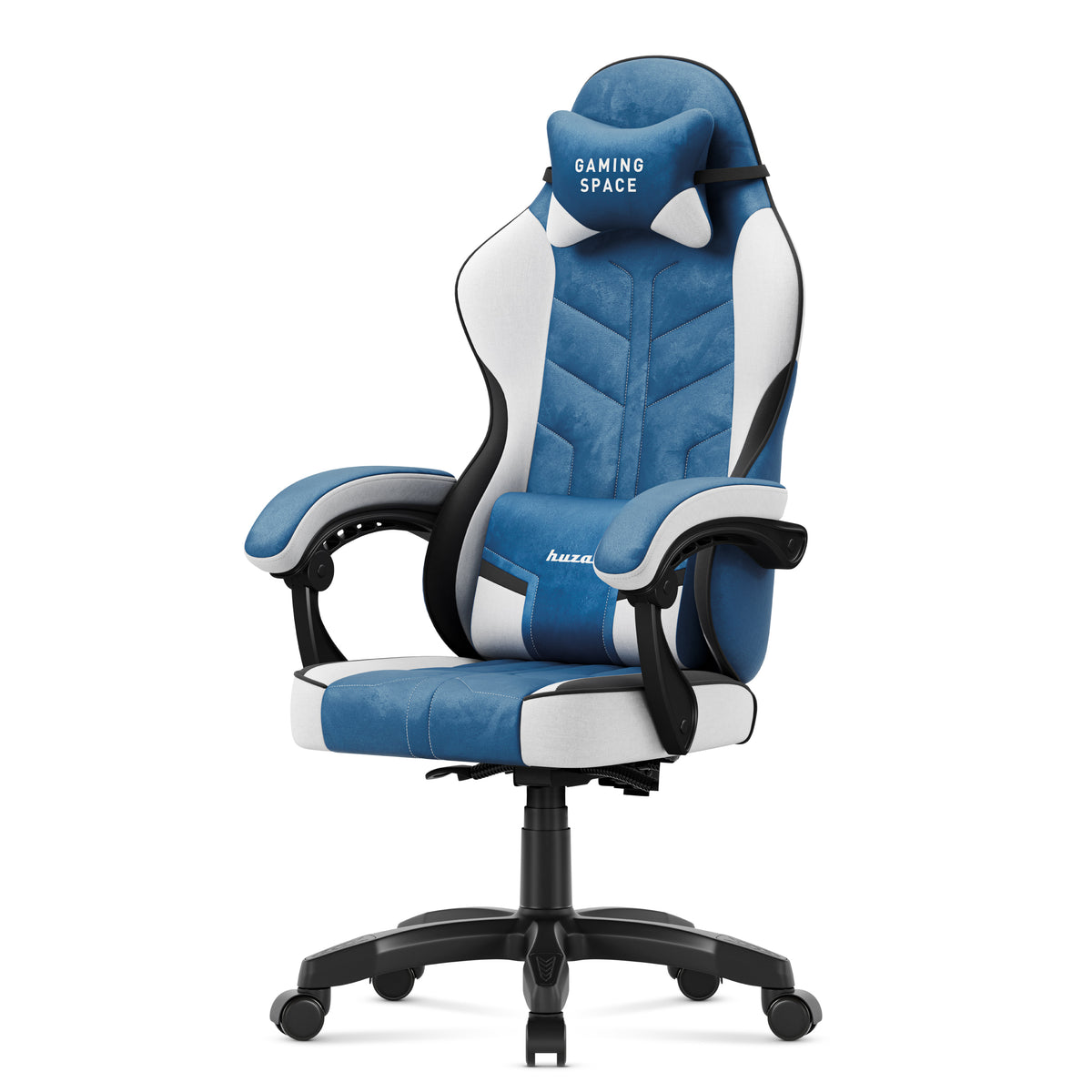 Gaming-Sessel aus Velours Huzaro Force 2.7 Blue