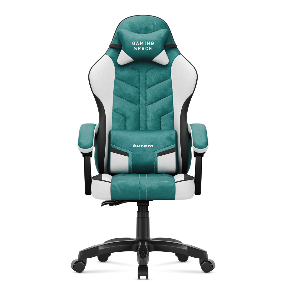 Gaming-Sessel aus Velours Huzaro Force 2.7 Green