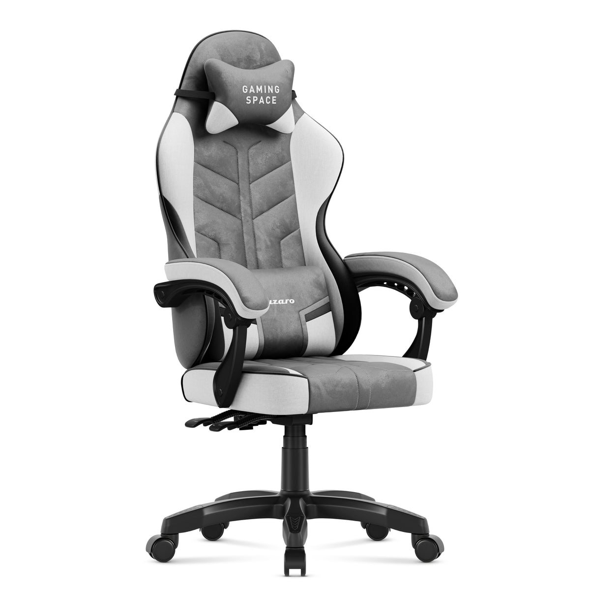 Gaming-Stuhl Velours Huzaro Force 2.7 Grau