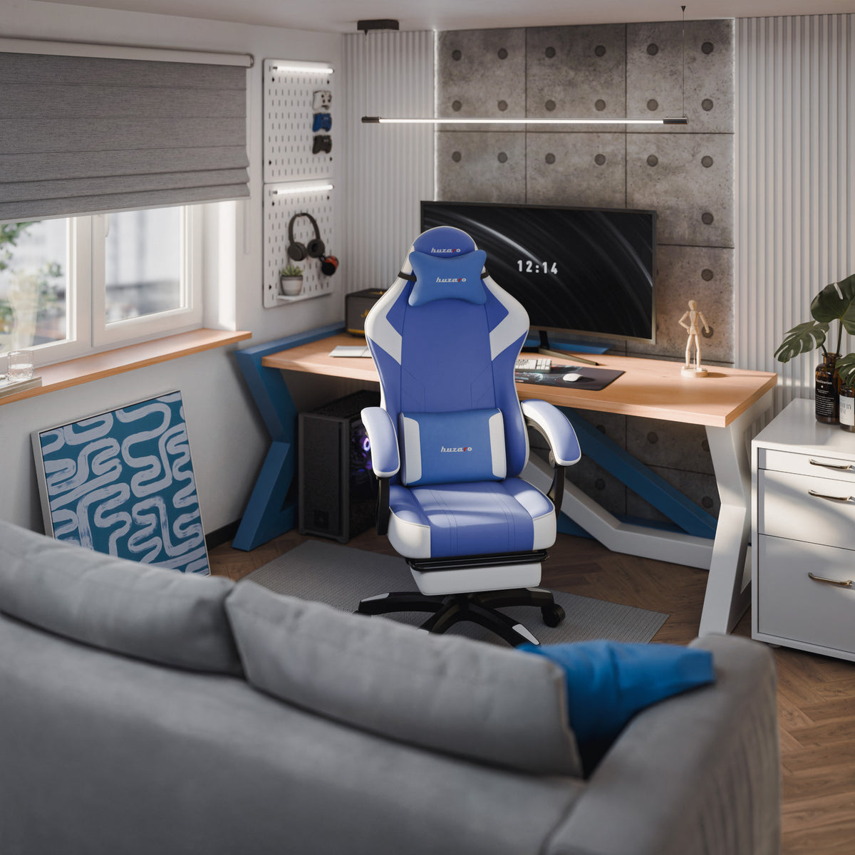 Gaming-Sessel Huzaro Force 3.7 Blue