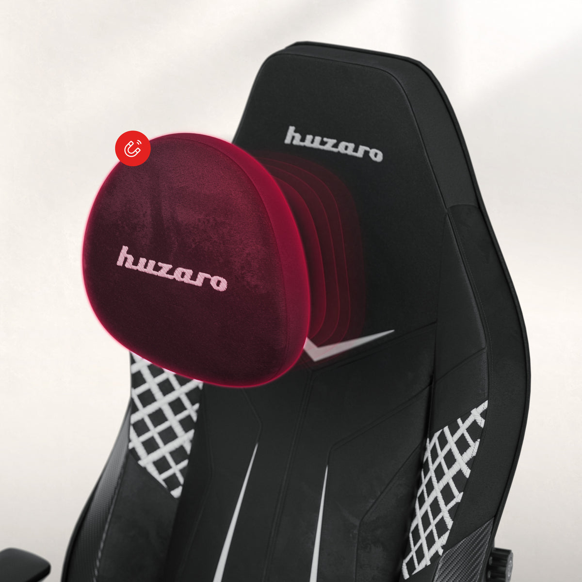 Gaming-Stuhl aus Wildleder Huzaro Force 8.3 Carbon Black