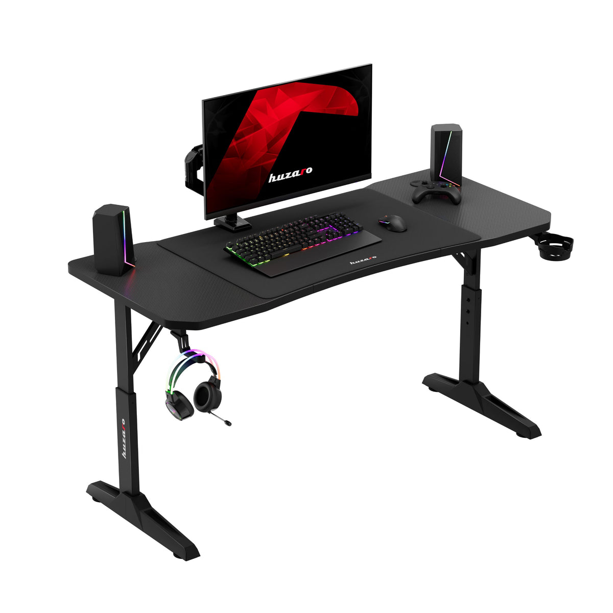 Gaming-Schreibtisch Huzaro Hero 3.6 Black
