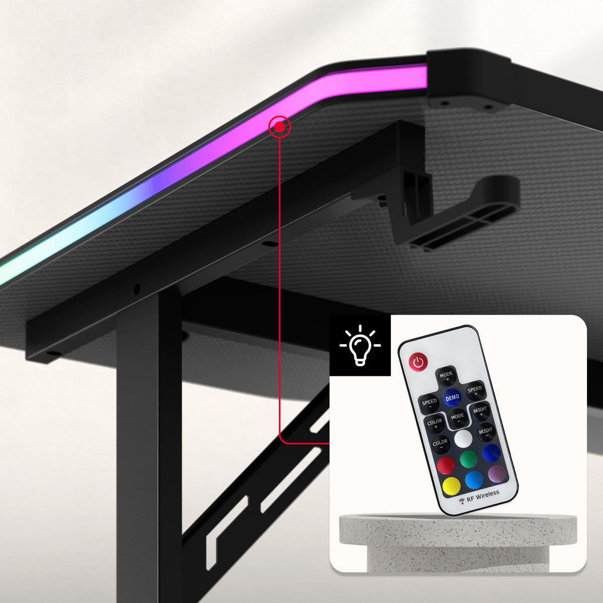 Dynamische RGB-Hintergrundbeleuchtung