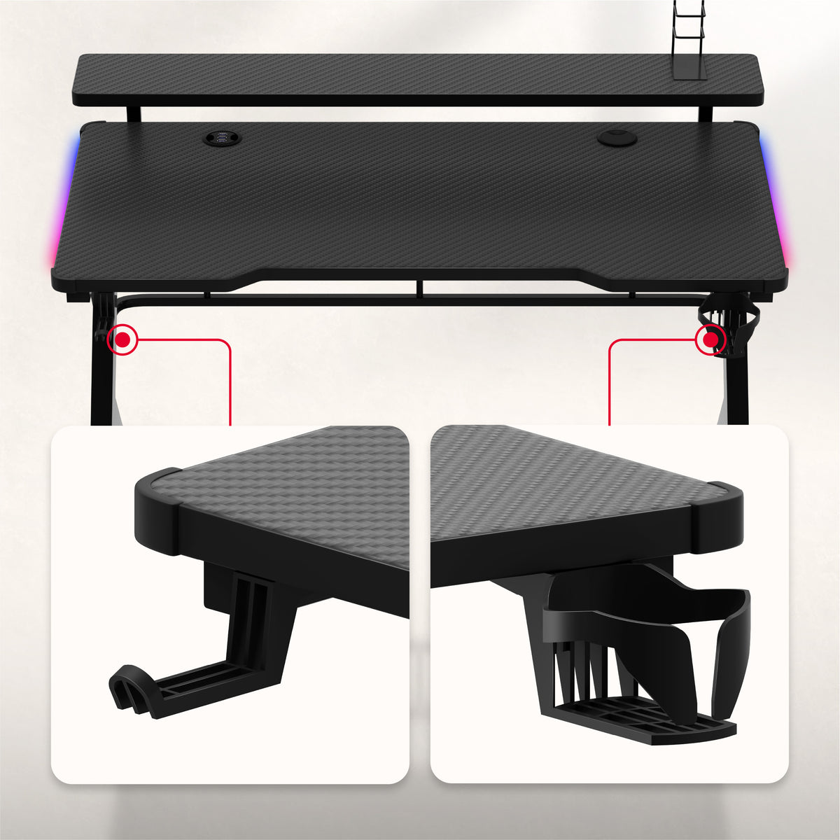 Praktische Zubehörhalter