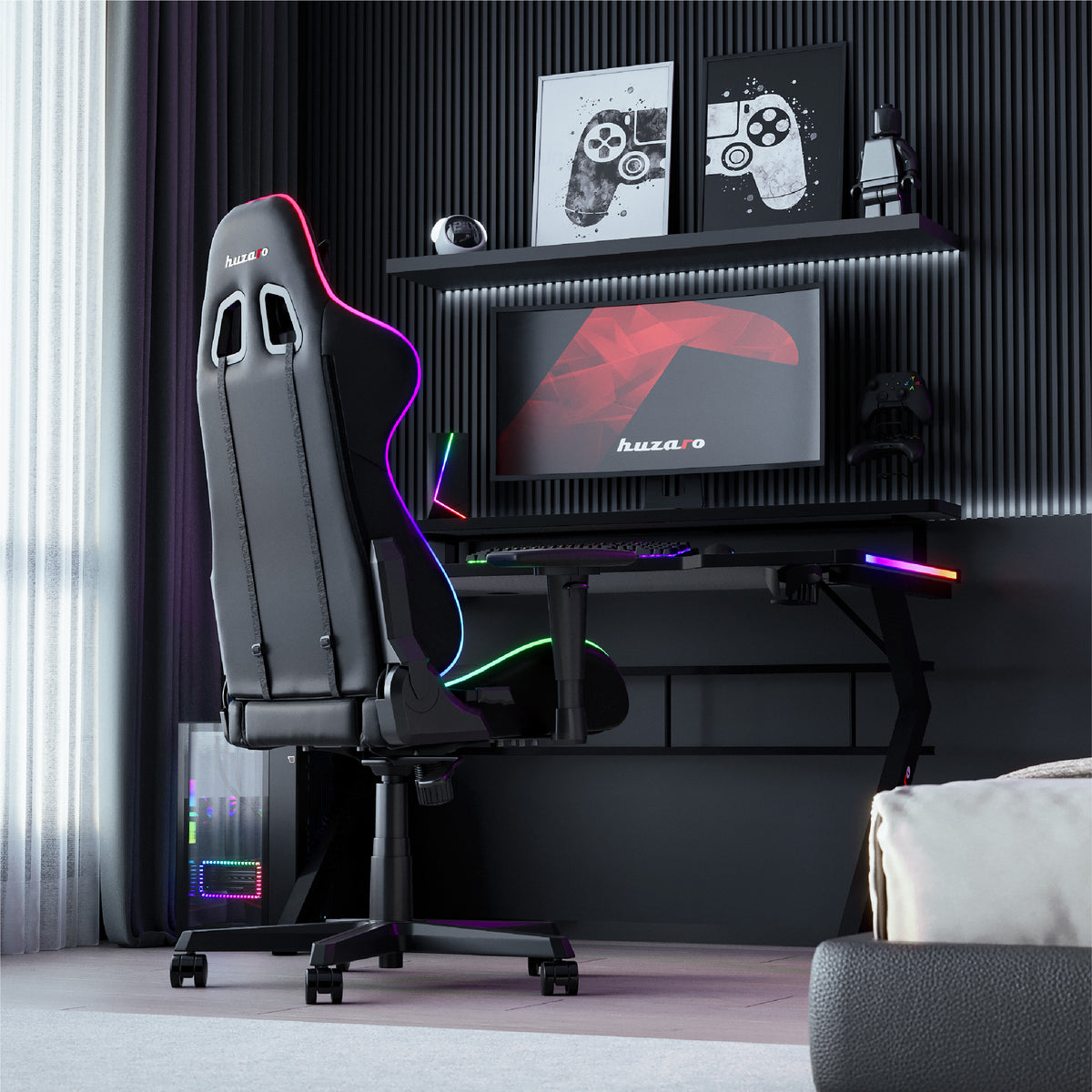 Kommandozentrale für Spiele