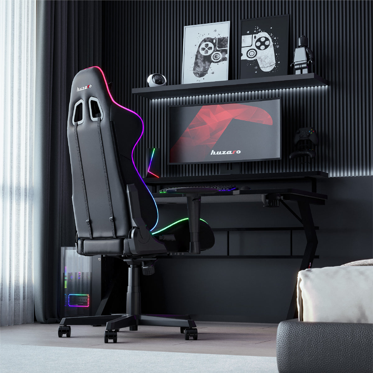Hero 5.0 Ein Schreibtisch für Gamer