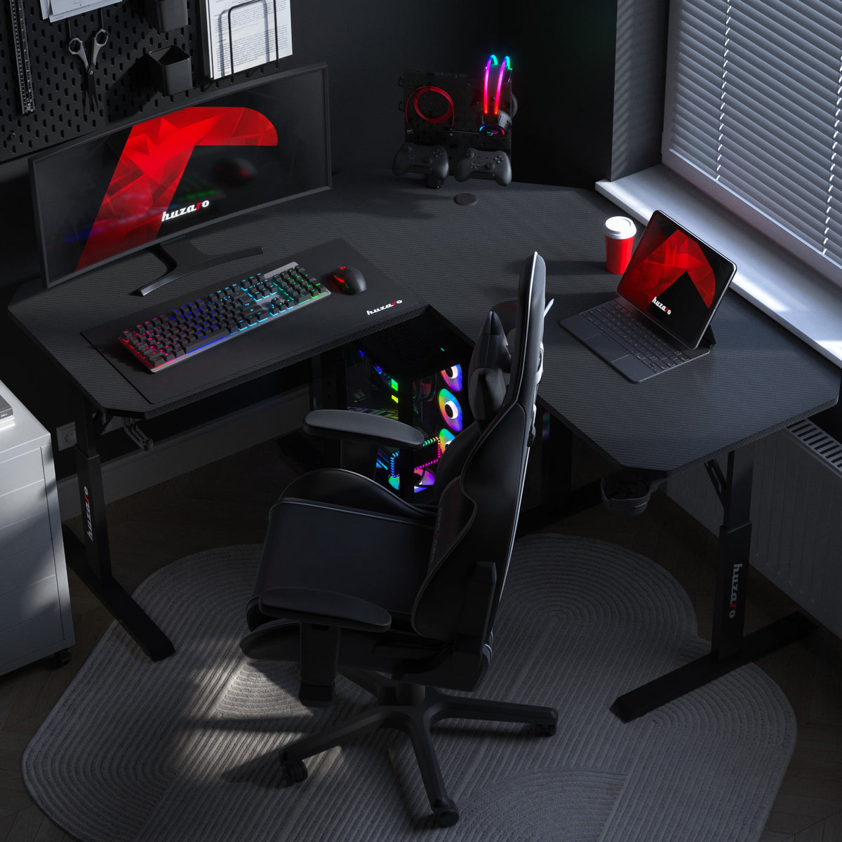 Eck-Gaming-Schreibtisch