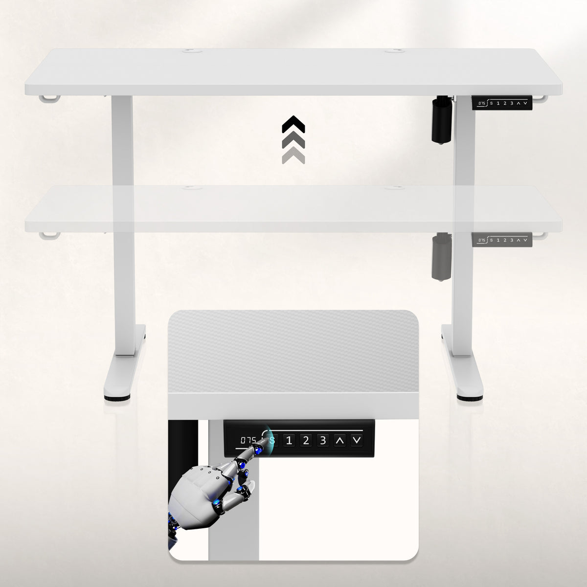ErgoHub Flex Bedienfeld mit Speicher für Einstellungen