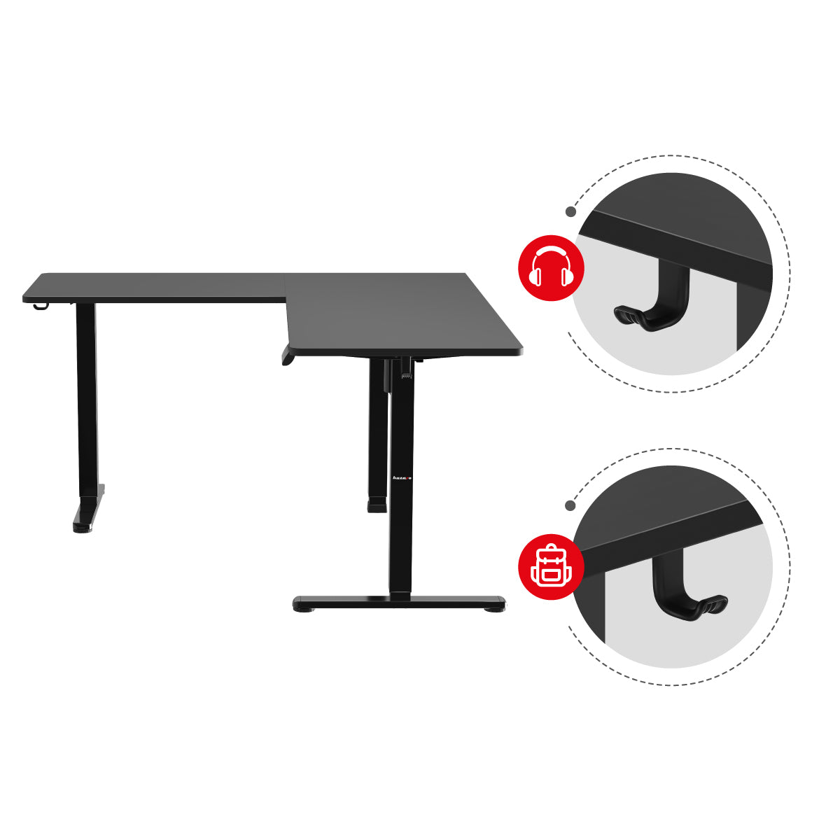 2 Halterungen für Rucksack, Tasche oder Rucksack