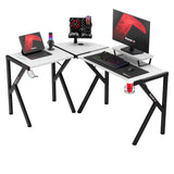 Gaming-Eckschreibtisch Huzaro Hero 6.3 White 154 cm