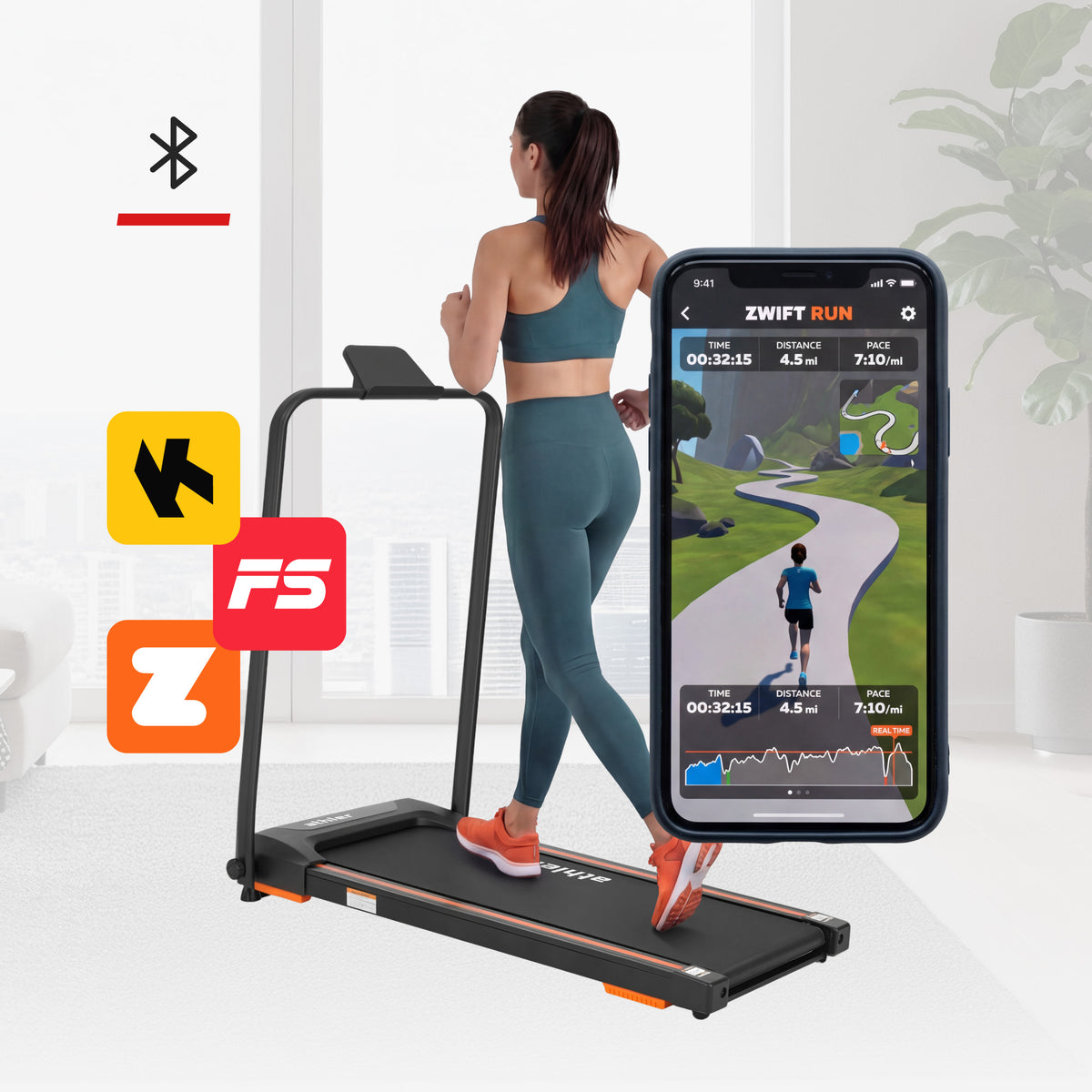 Klappbares Laufband für zuhause Athler Impala 20