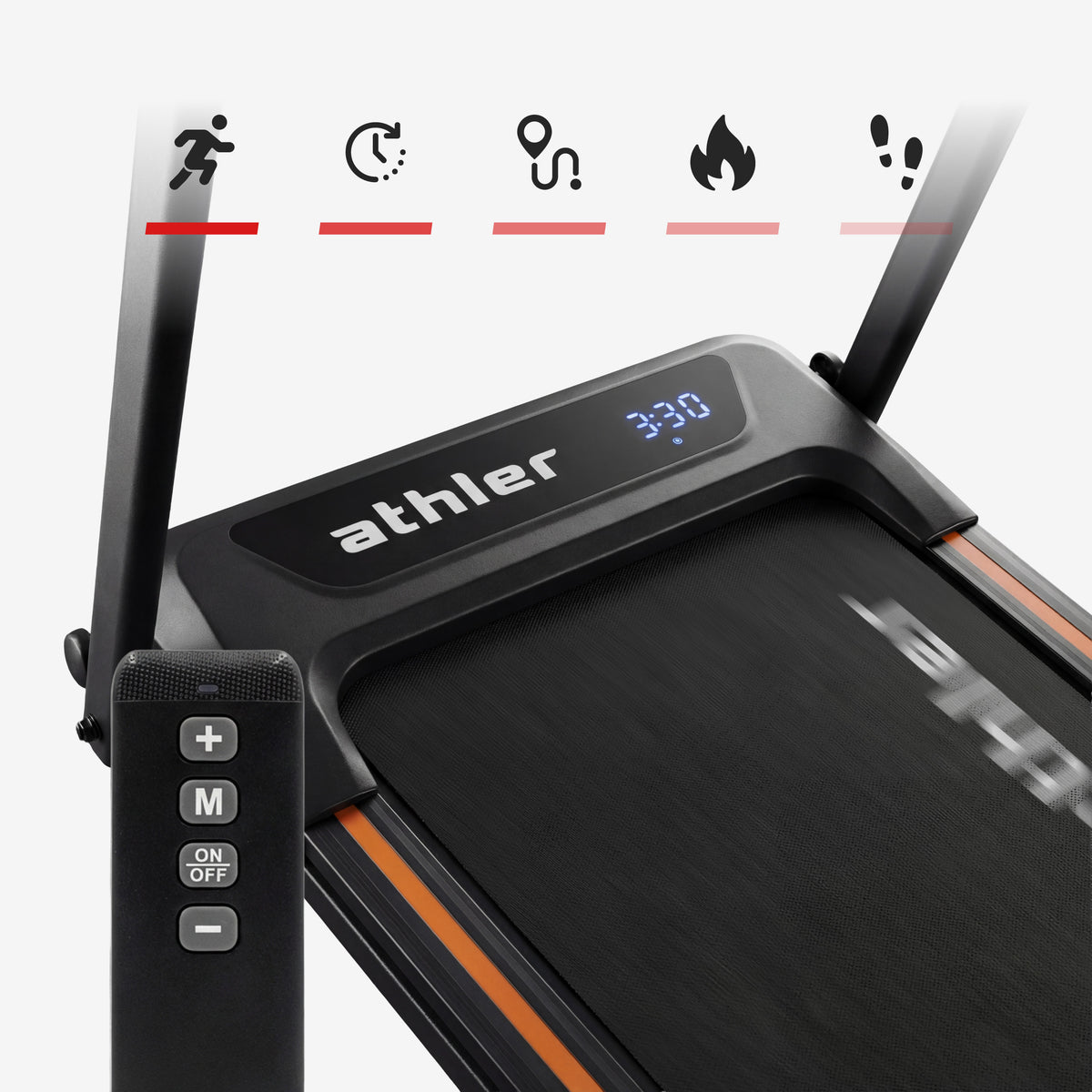 Klappbares Laufband für zuhause Athler Impala 20