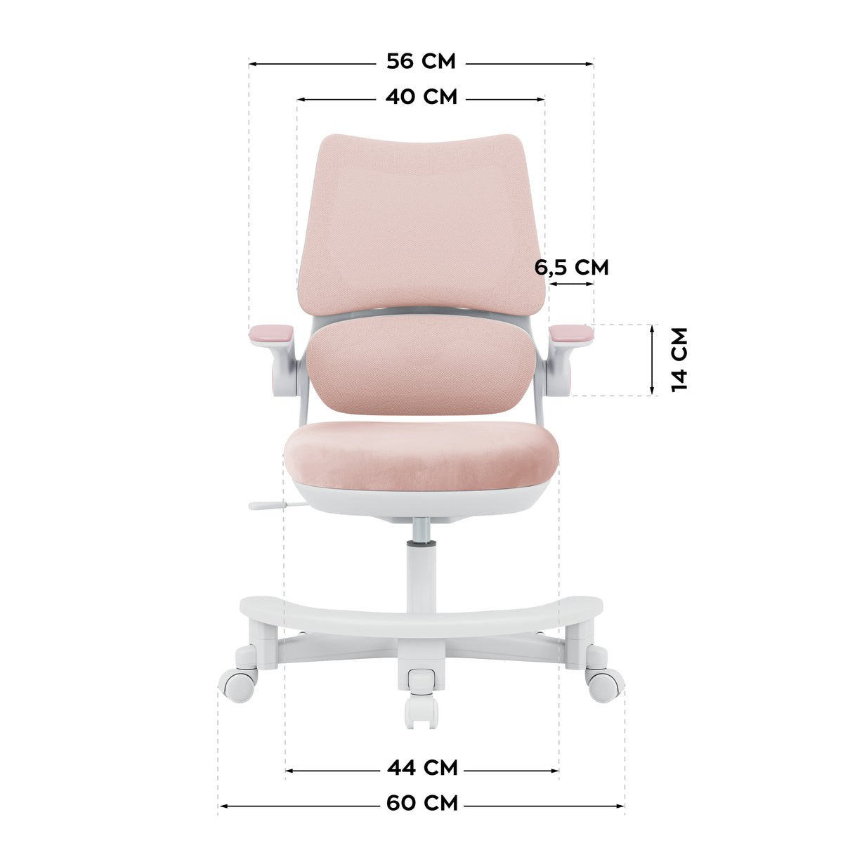 Schreibtischstuhl für Kinder Mark Adler Junior 5.7 Pink