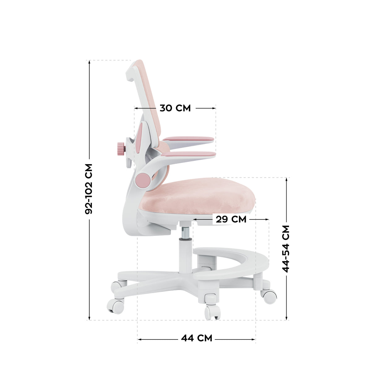 Schreibtischstuhl für Kinder Mark Adler Junior 5.7 Pink