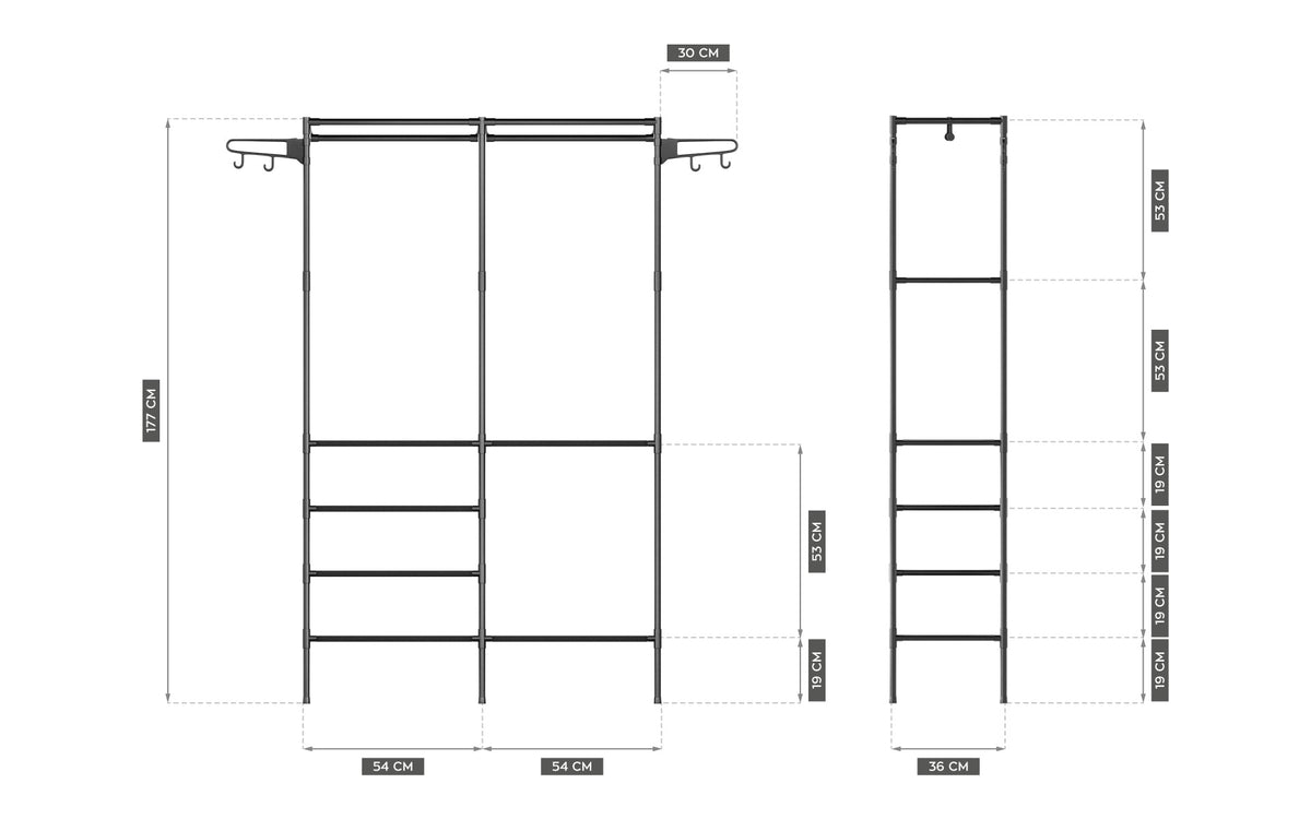 Kleiderständer Garderobe Mark Adler Keeper 4.0