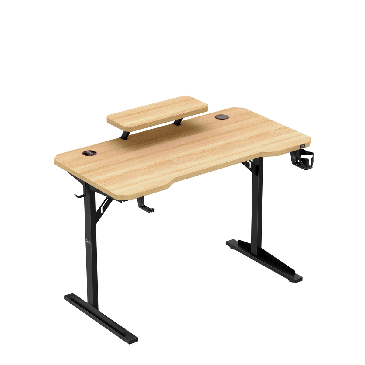 Computerschreibtisch mit Regal Mark Adler Leader 5.1 Oak 115 cm