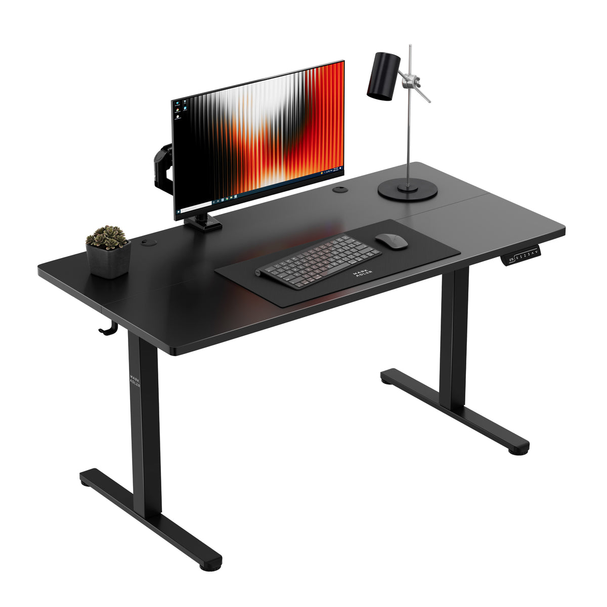 Elektrischer Schreibtisch Mark Adler Leader 7.3 Black 140 cm