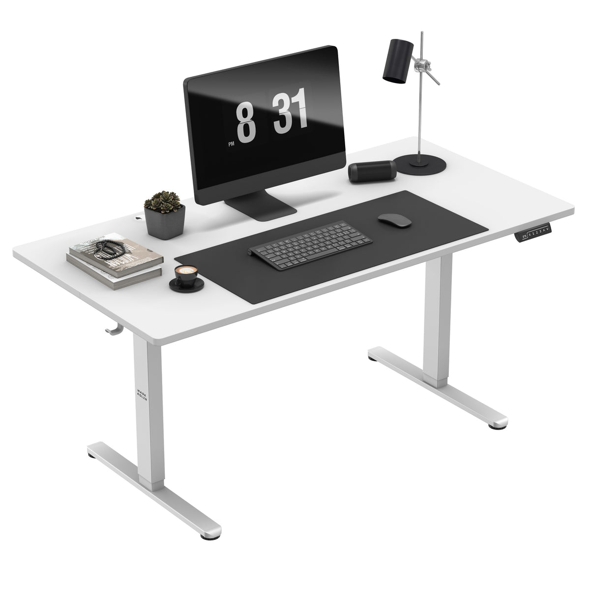 Elektrischer Schreibtisch Mark Adler Leader 7.6 Weiß 160 cm