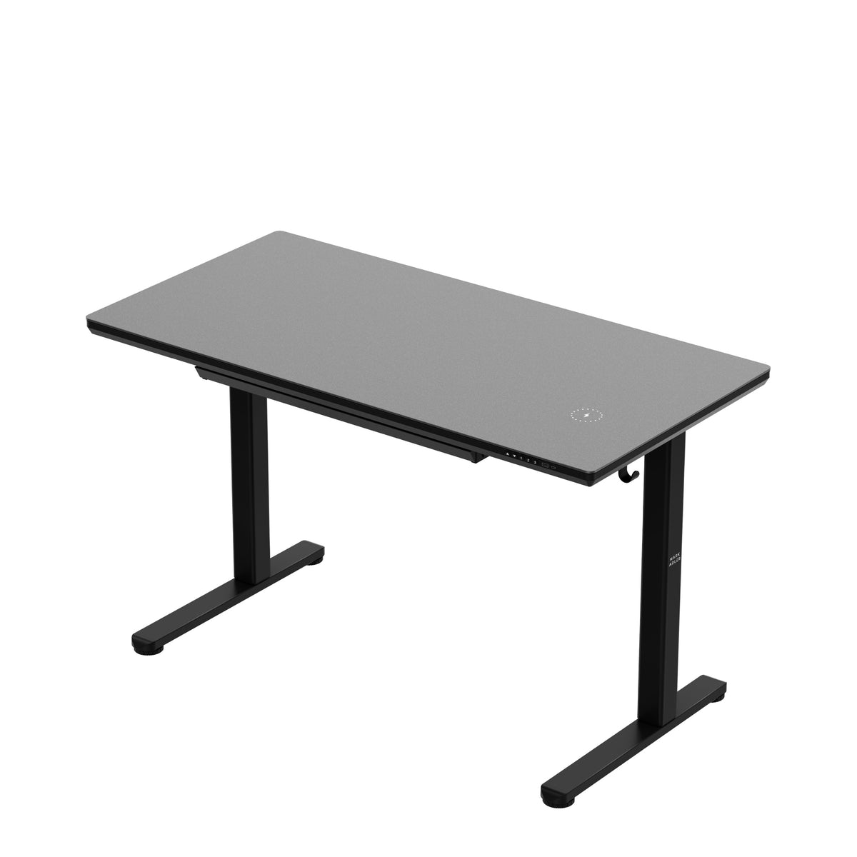 Elektrischer Schreibtisch mit Glasplatte Mark Adler Leader 8.5 Schwarz 120 cm