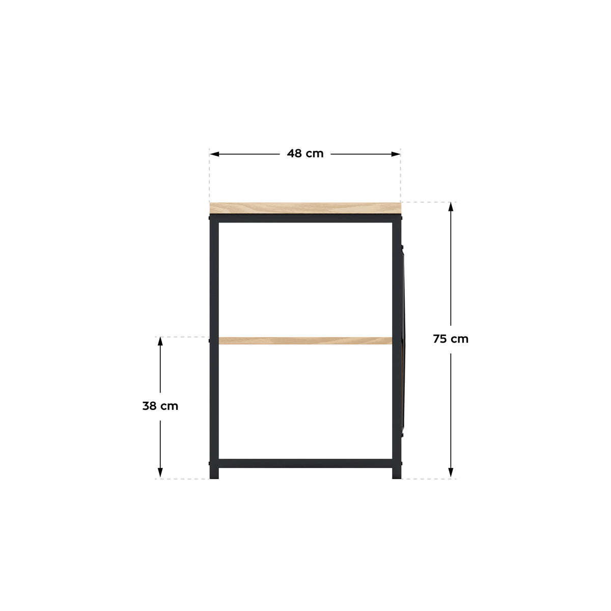 Schreibtisch mit Regalen Mark Adler Leader 2.0 Craft 120 cm