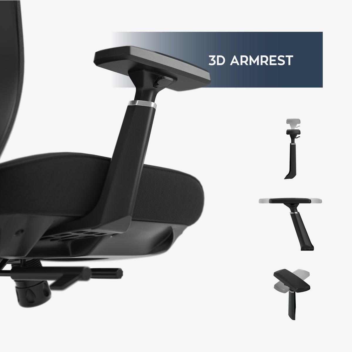 Bürostuhl mit Massagefunktion Mark Adler Leadpro 6.0 Black