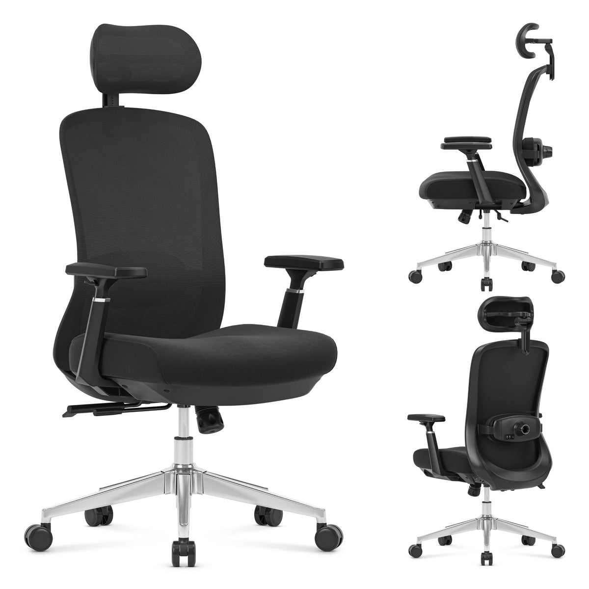 Bürostuhl mit Massagefunktion Mark Adler Leadpro 6.0 Black