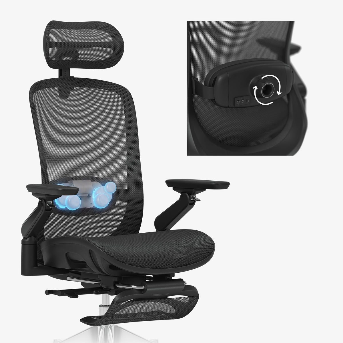 Ergonomischer Massagesessel Mark Adler Leadpro 8.7 Black