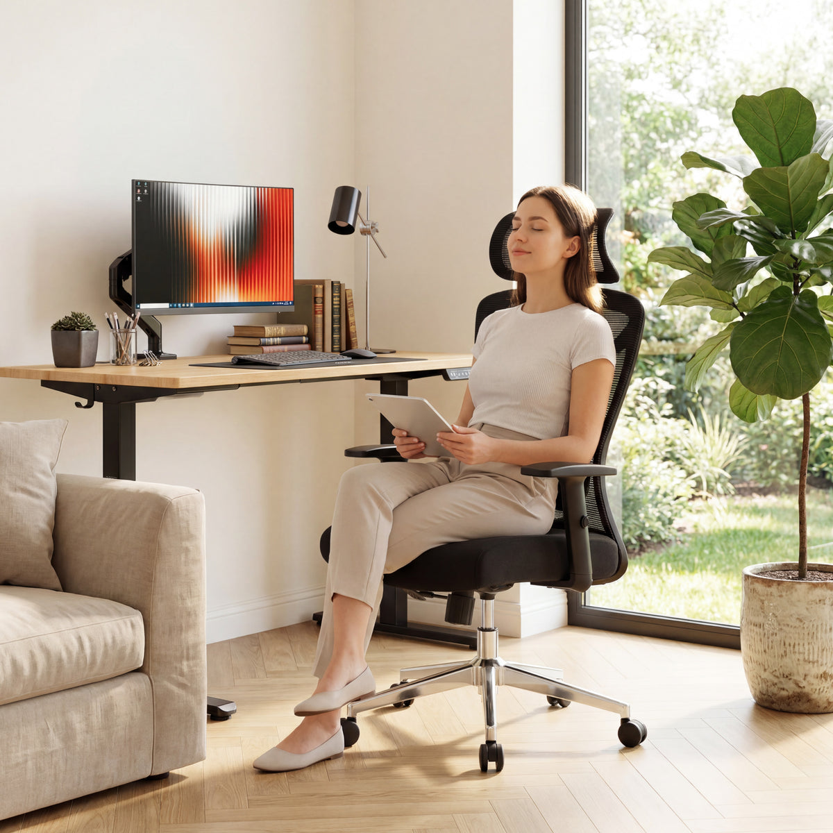 Ergonomischer Bürostuhl Mark Adler Manager 2.6 Black