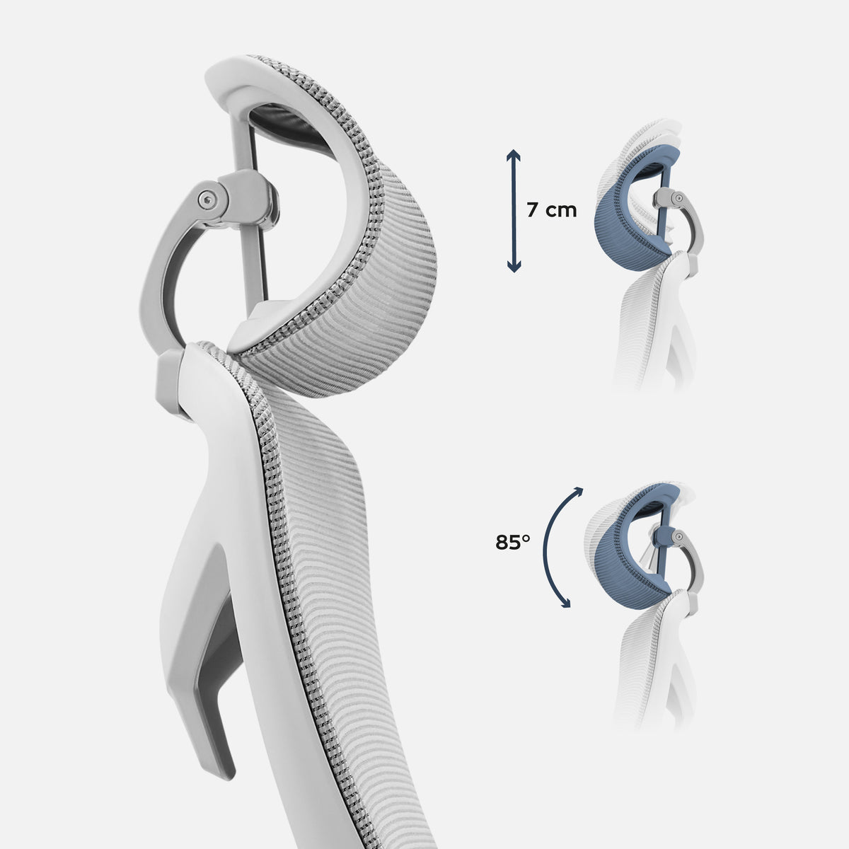 Ergonomischer Bürostuhl Mark Adler Manager 2.6 Grey