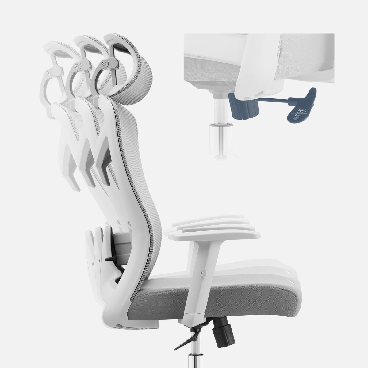 Ergonomischer Bürostuhl Mark Adler Manager 2.6 Grey