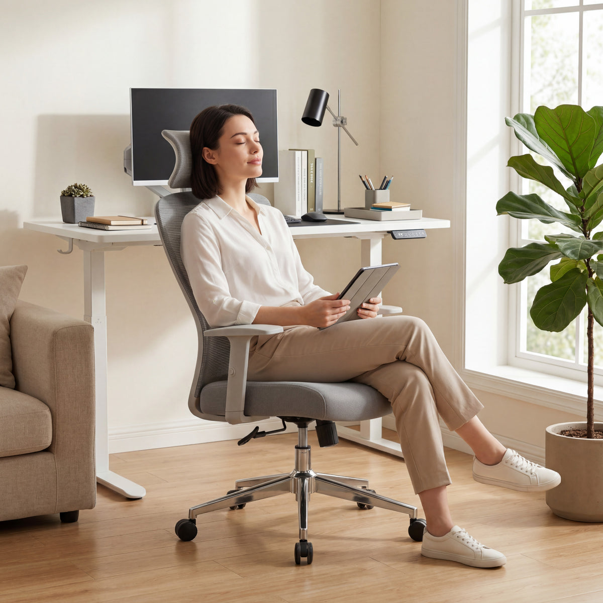 Ergonomischer Bürostuhl Mark Adler Manager 2.6 Grey
