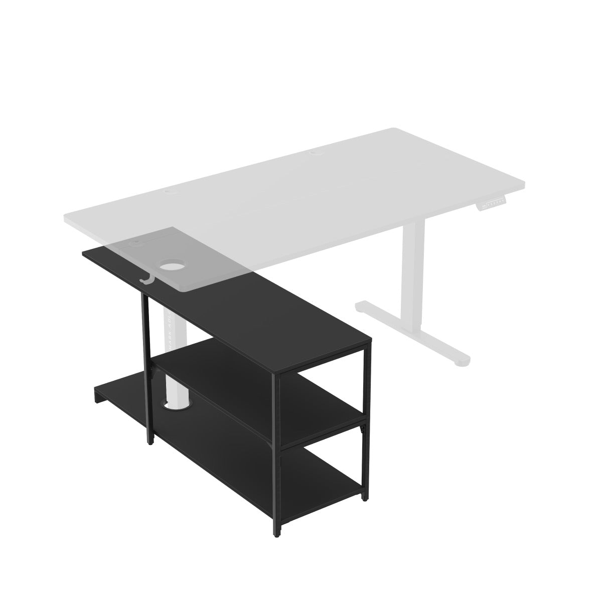 Regal für den Schreibtisch Mark Adler Match 3.0 120 cm