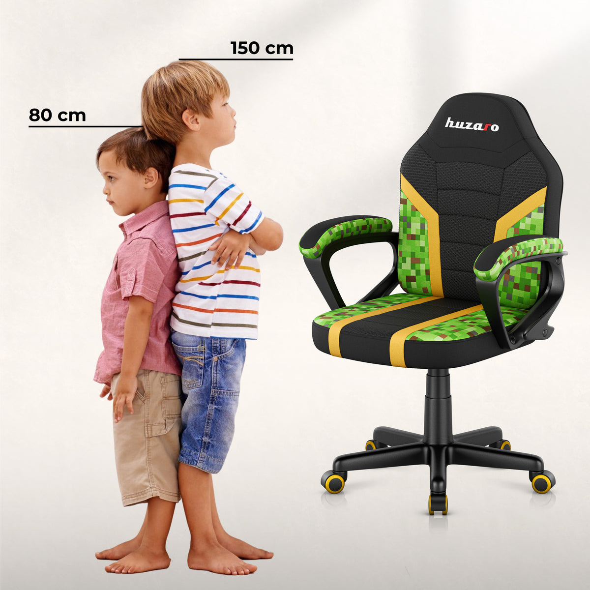 Gaming-Sessel für Kinder HUZARO RANGER 1.0 Pixel Mesh