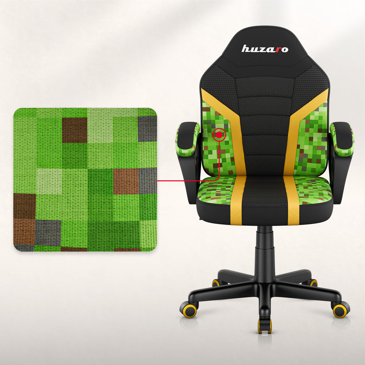 Gaming-Sessel für Kinder HUZARO RANGER 1.0 Pixel Mesh