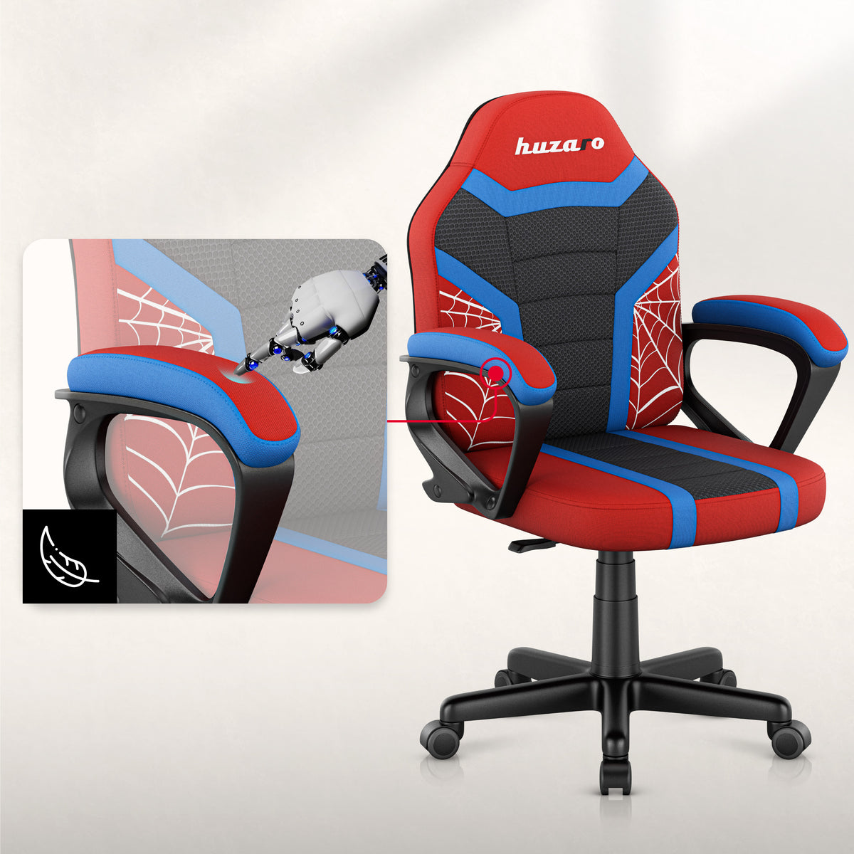 Gaming-Sessel für Kinder Huzaro Ranger 1.0 Spider Mesh